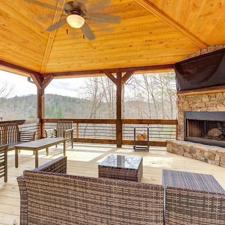 Whispering Woods Villa Blue Ridge Bagian luar foto