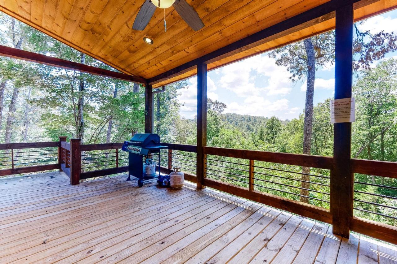 Whispering Woods Villa Blue Ridge Bagian luar foto