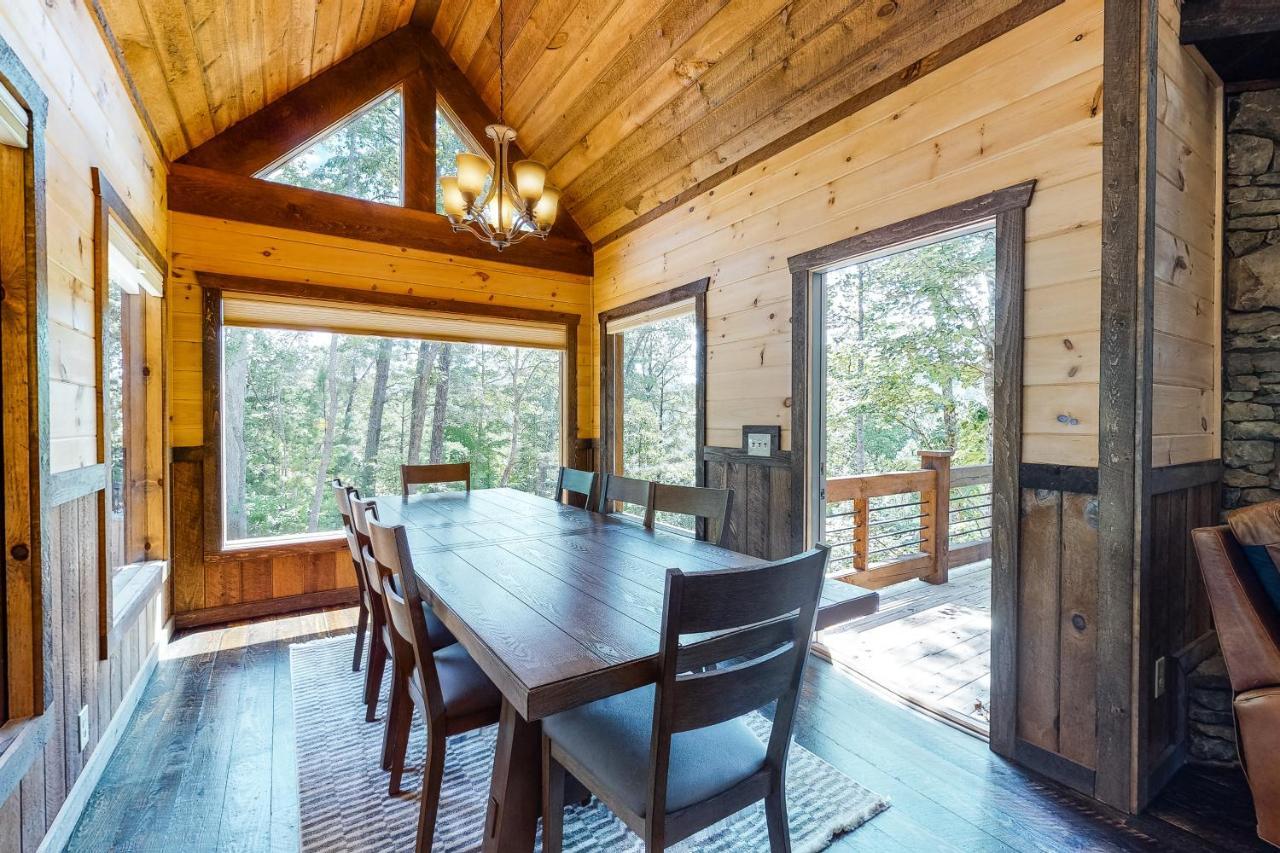 Whispering Woods Villa Blue Ridge Bagian luar foto
