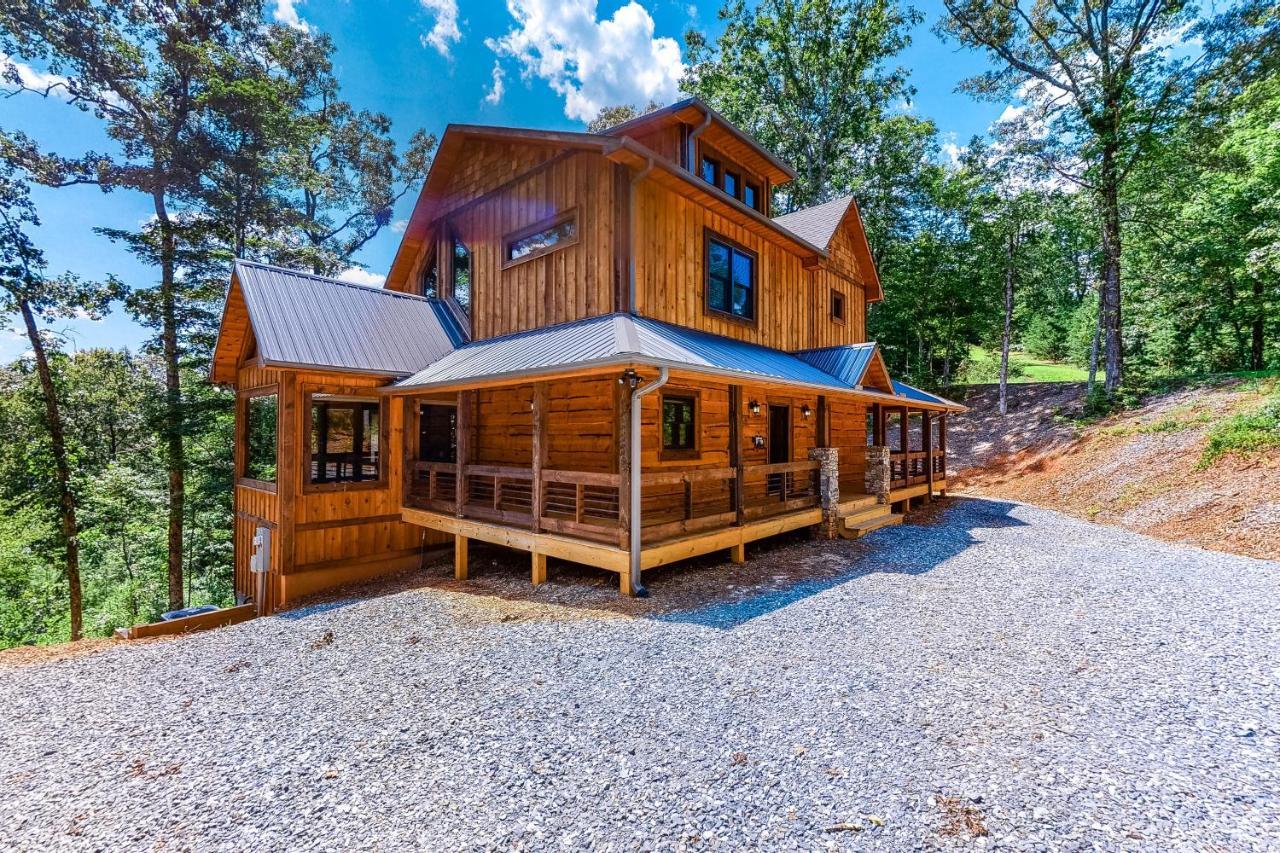 Whispering Woods Villa Blue Ridge Bagian luar foto