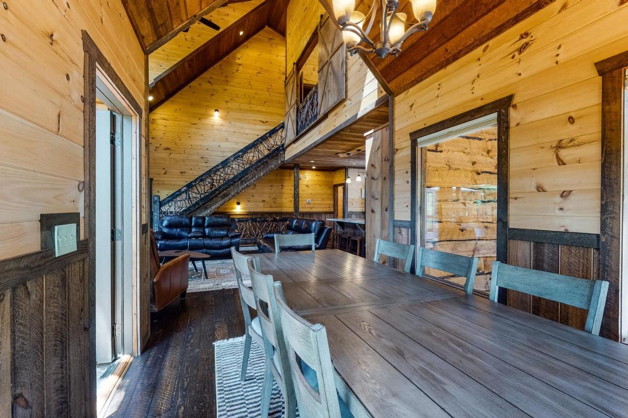 Whispering Woods Villa Blue Ridge Bagian luar foto