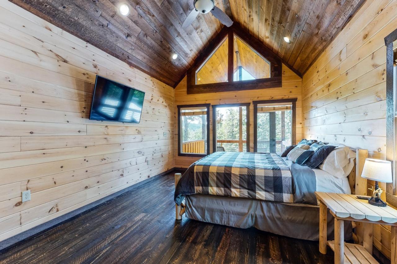 Whispering Woods Villa Blue Ridge Bagian luar foto