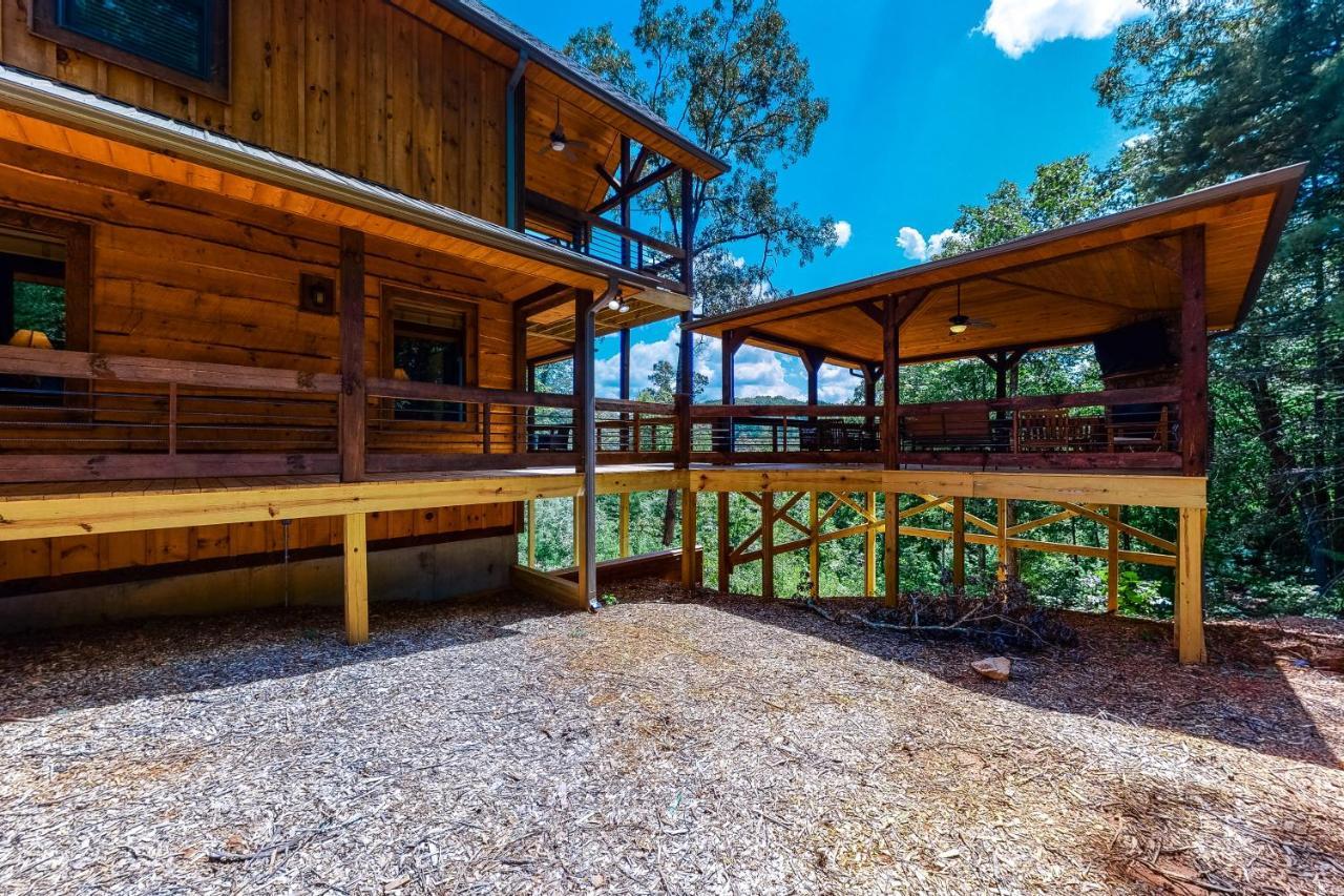 Whispering Woods Villa Blue Ridge Bagian luar foto