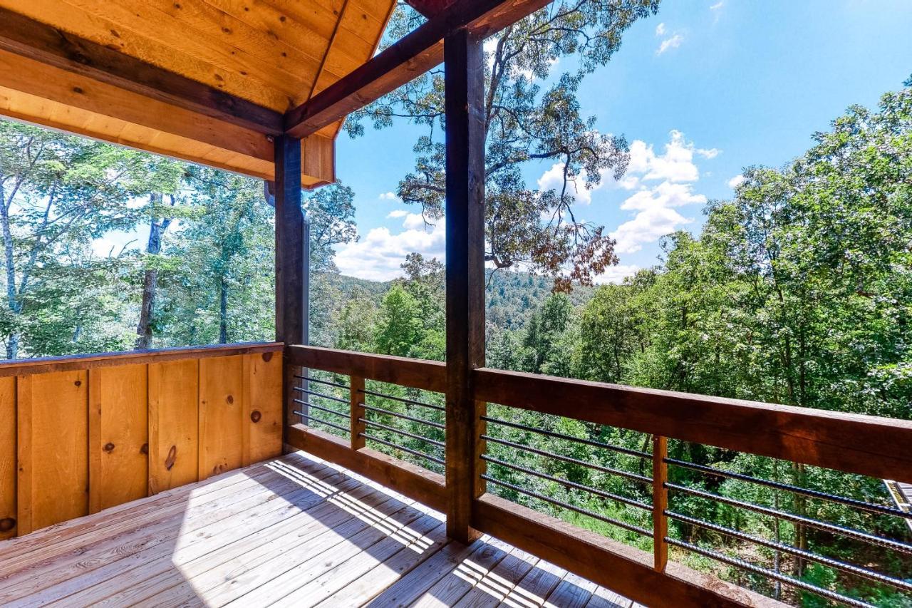 Whispering Woods Villa Blue Ridge Bagian luar foto