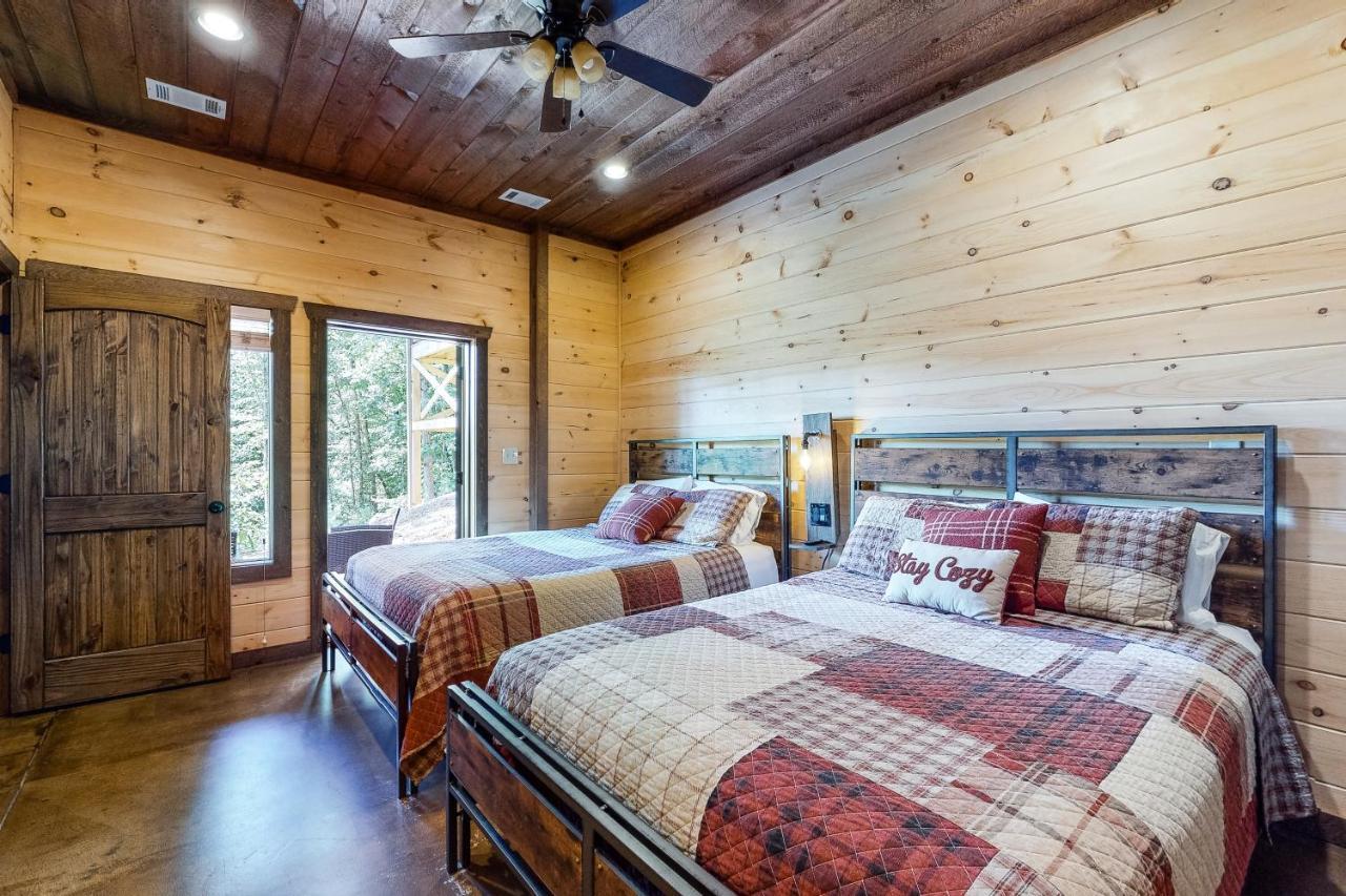 Whispering Woods Villa Blue Ridge Bagian luar foto