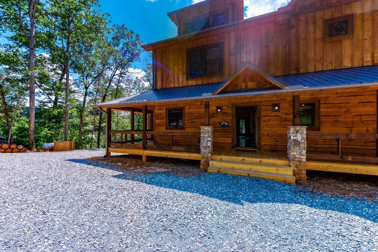 Whispering Woods Villa Blue Ridge Bagian luar foto