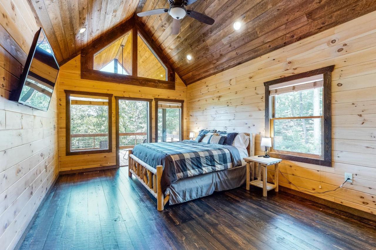 Whispering Woods Villa Blue Ridge Bagian luar foto