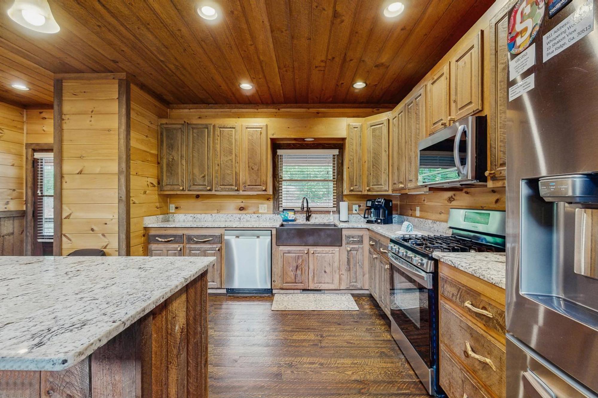 Whispering Woods Villa Blue Ridge Bagian luar foto