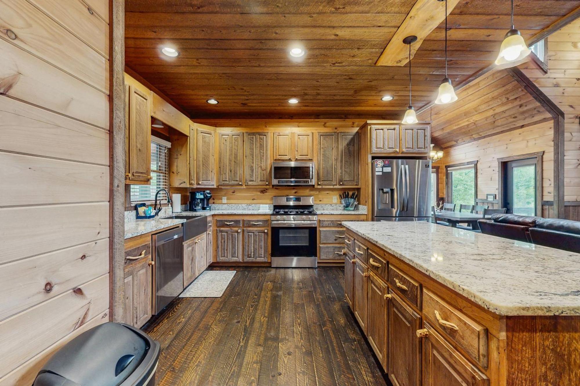 Whispering Woods Villa Blue Ridge Bagian luar foto