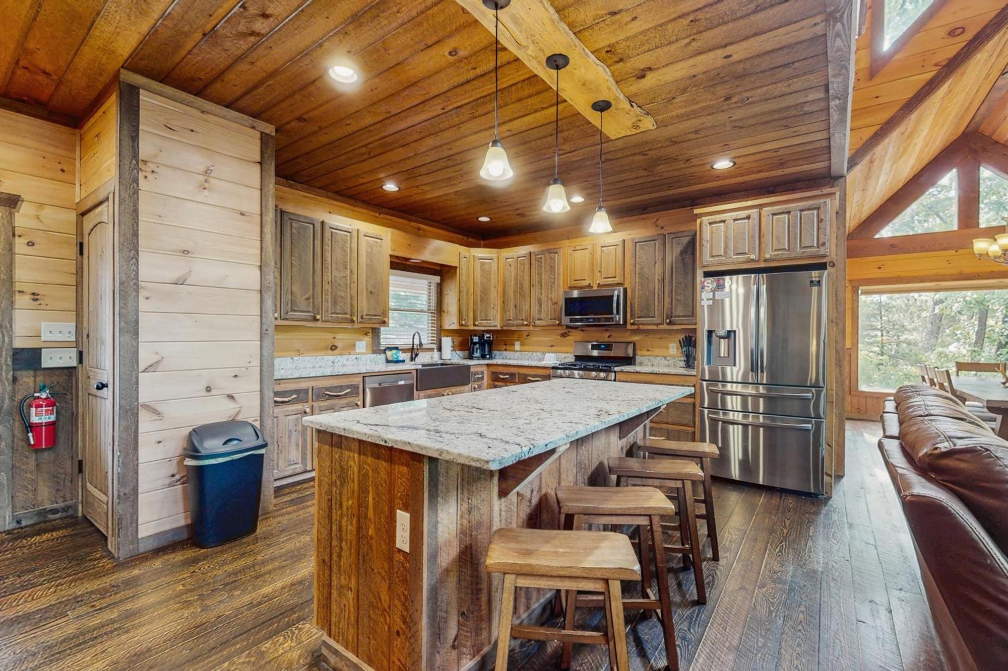 Whispering Woods Villa Blue Ridge Bagian luar foto
