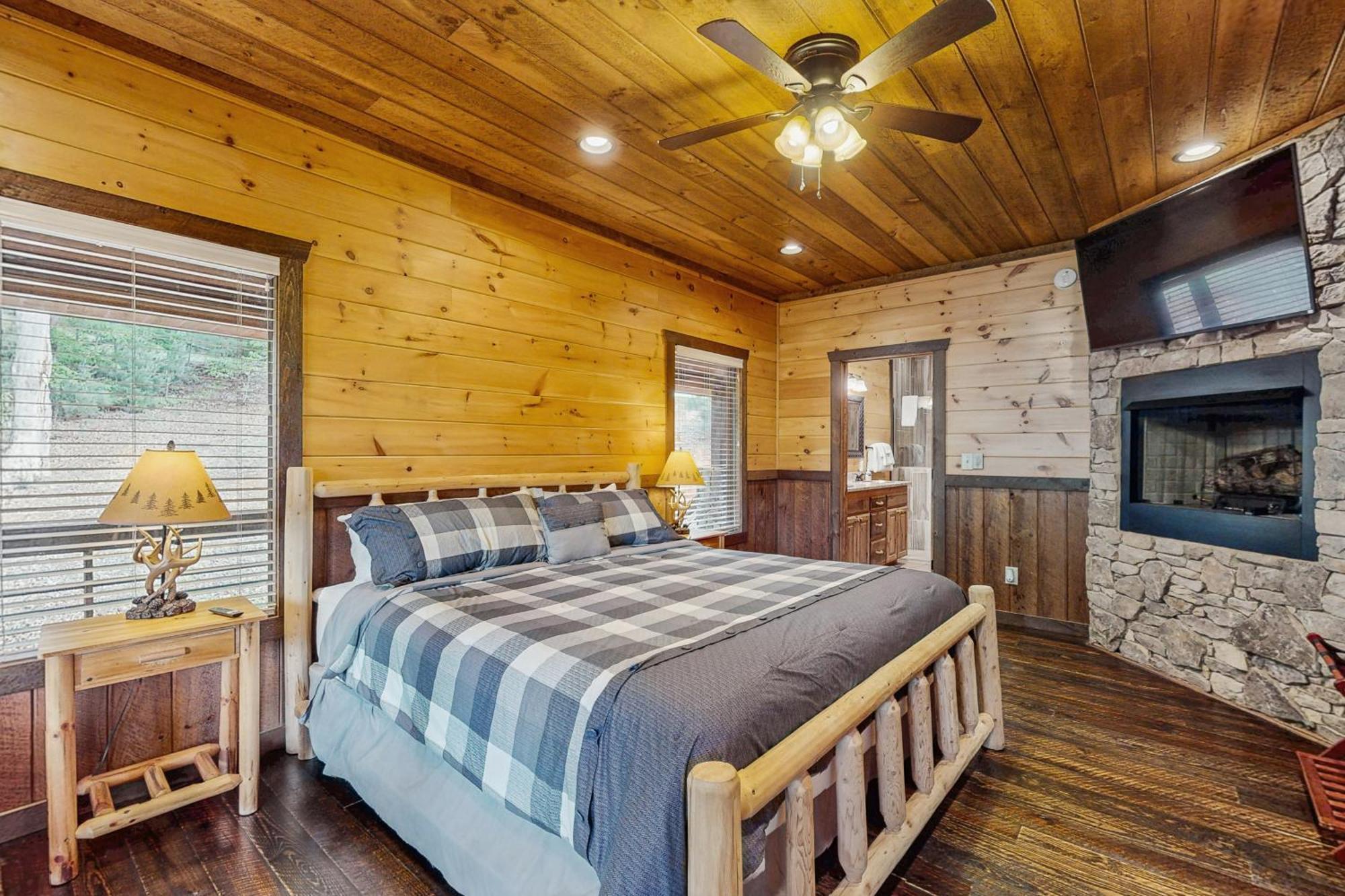 Whispering Woods Villa Blue Ridge Bagian luar foto