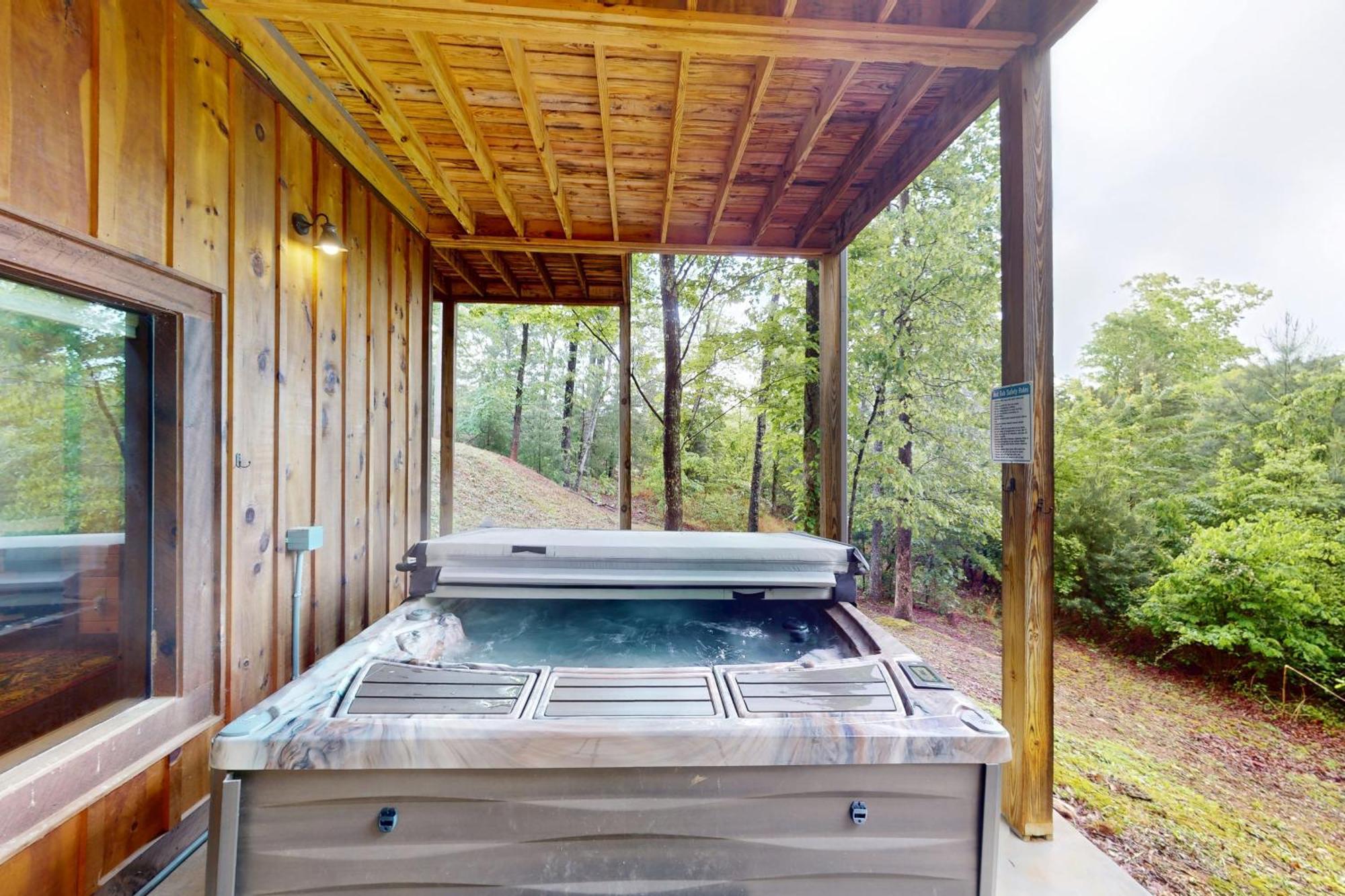Whispering Woods Villa Blue Ridge Bagian luar foto
