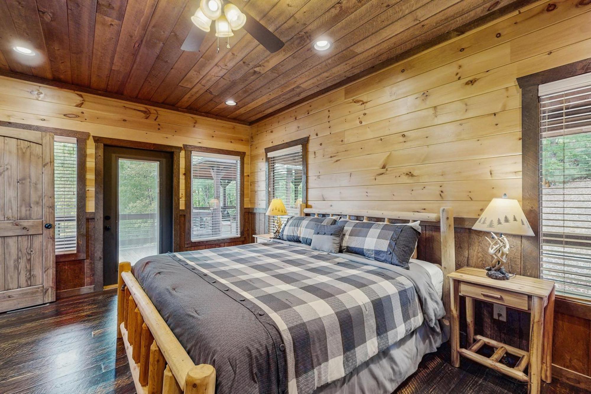 Whispering Woods Villa Blue Ridge Bagian luar foto